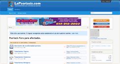 Desktop Screenshot of lapsoriasis.com