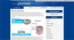 Desktop Screenshot of lapsoriasis.info
